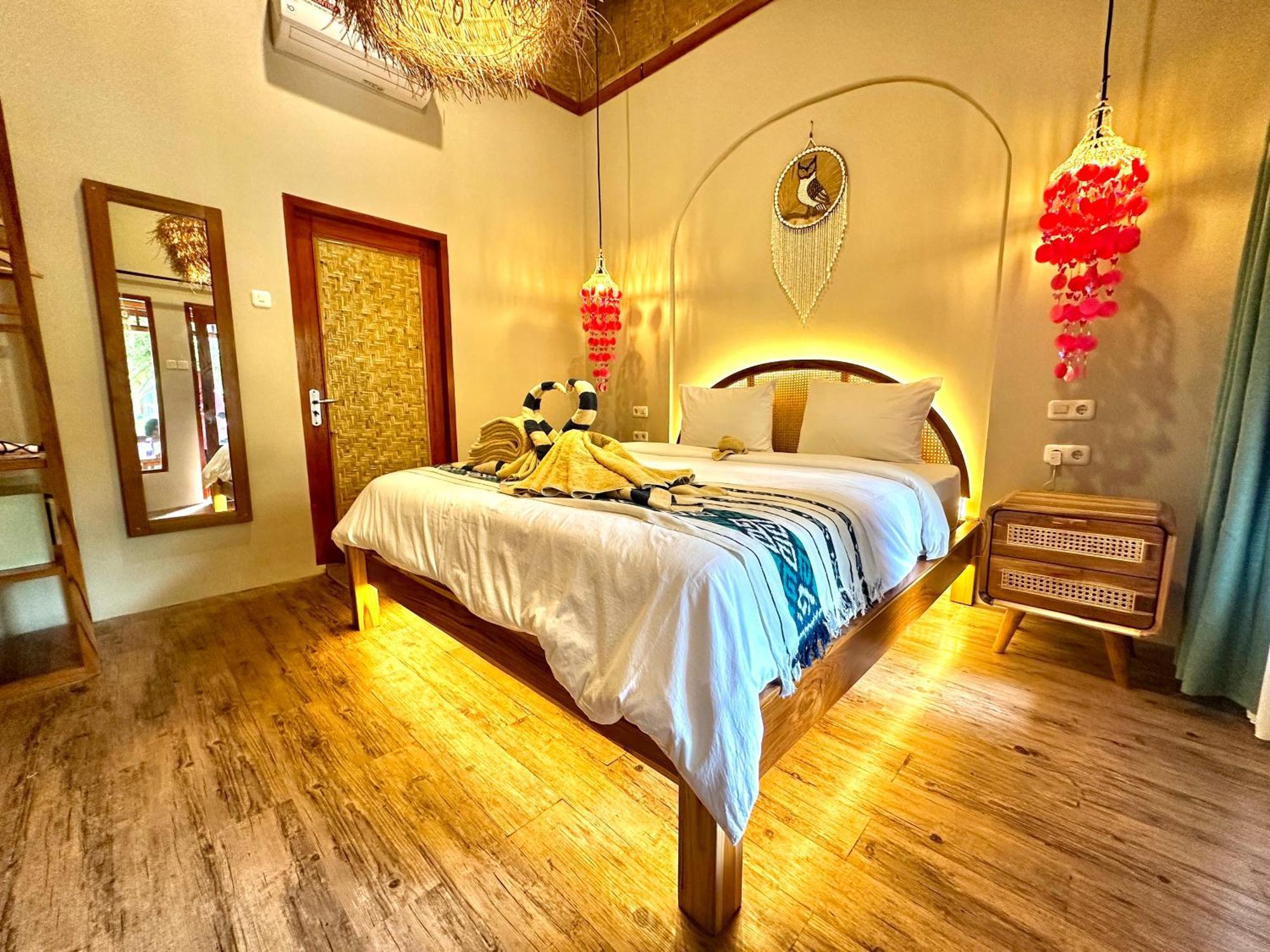 Sunny Rose Bungalows Gili Air - Adults Only Buitenkant foto